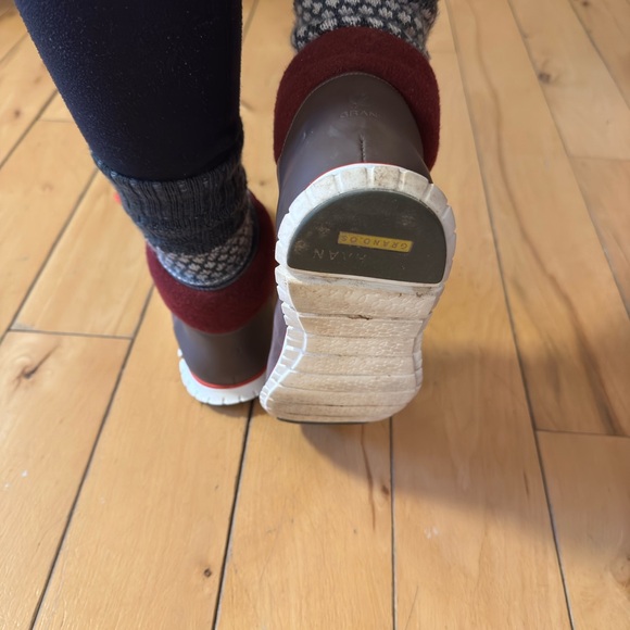 Cole Han Zero Grand Women’’s Nubuck Waterproof Hiking Boots - Picture 10 of 11